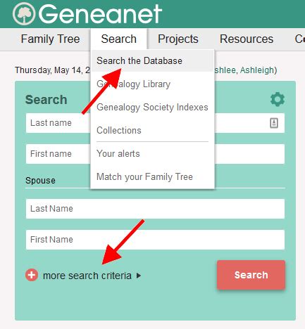 geneaanet|geneanet surname search.